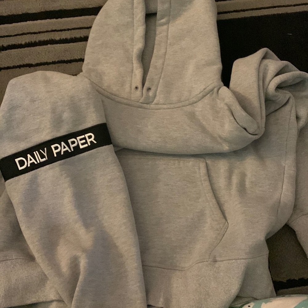 Daily paper gray hoodie